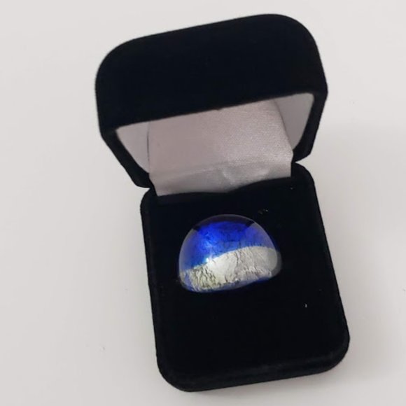 Glass ring SZ 5 - Picture 1 of 3